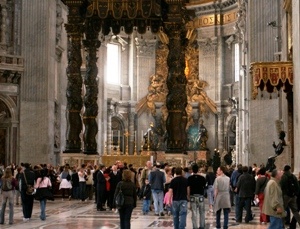 Bazylika św. Piotra najpopularniejsza