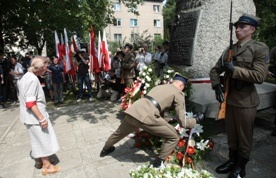 Uroczystości przy Kamieniu "Żołnierzy Żywiciela" 