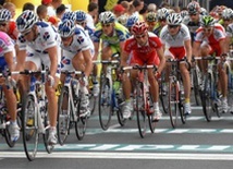 Peleton Tour de Pologne w Rzeszowie