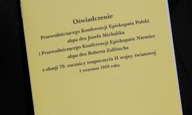 "Pojednanie jest darem"