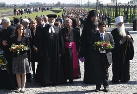 W obozie koncentracyjnym Auschwitz-Birkenau