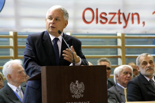 Prezydent Lech Kaczyński