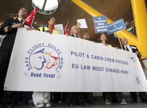 Europejscy piloci żądają skrócenia czasu pracy