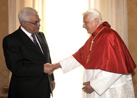 Mahmud Abbas u Papieża