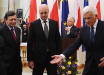 Buzek, Barroso i Reinfeldt spotkali się w Warszawie