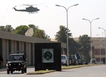 Budynki kwatery generalnej armii pakistańskiej po ataku