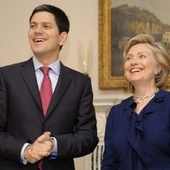 Hilary Clinton i David Miliband