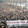 Protest w obronie liderów radykalnej lewicy