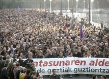 Protest w obronie liderów radykalnej lewicy