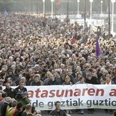 Protest w obronie liderów radykalnej lewicy