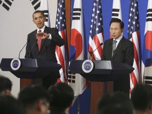 Atom i gospodarka tematami rozmów Obamy i Li
