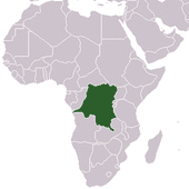 Położenie Demokratycznej Republiki Konga
