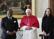 Papieska audiencja dla prezydenta Gabonu