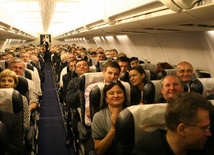Modlili się za pasażerów samolotów