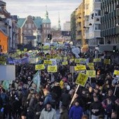 Dania: 600-700 osób zatrzymanych po demonstracji