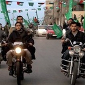 Palestyńczycy na ulicach Gazy 