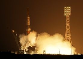 3 astronauci wyruszyli ku stacji kosmicznej