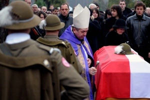 Pogrzeb żołnierza poległego w Afganistanie