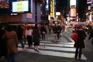 Powitano nowy rok na Times Square