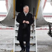 Prezydent Kaczyński przybył do Davos