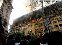 Pożar w Kalkucie