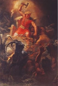 Młot Thora - Krzyż Chrystusa