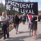 "Prezydent się nie lękał"