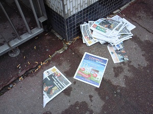 Francja: Drugi dzień bez gazet 