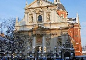Fasada kościoła św. św. Piotra i Pawła