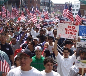 USA: Protest Latynoamerykanów 
