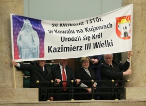 Sejm uczcił urodziny Kazimierza Wielkiego