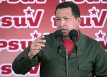 Prezydent Hugo Chavez