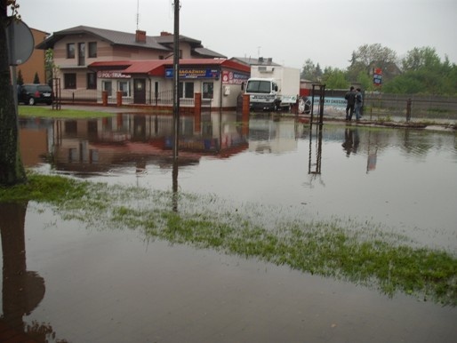 Podtopienia w Częstochowie