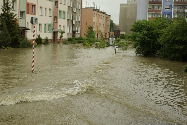 Kędzierzyn-Koźle podtopiony