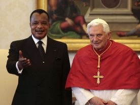 Papieska audiencja dla prezydenta Republiki Konga