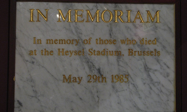 Mija 25 lat od tragedii na stadionie Heysel