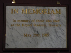 Mija 25 lat od tragedii na stadionie Heysel