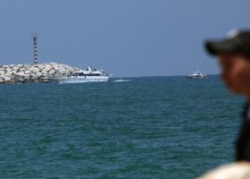 Izrael: Marynarka eskortuje statek z pomocą