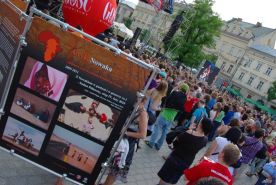 Afryka Nowaka na krakowskim rynku