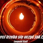 śmierci trzeba się uczyć