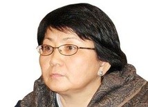 Prezydent Kirgistanu Roza Otunbajewa