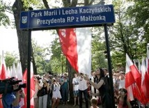 Sopot: Park im. Marii i Lecha Kaczyńskich