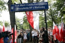 Sopot: Park im. Marii i Lecha Kaczyńskich