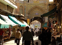 Strajk na bazarze w Teheranie