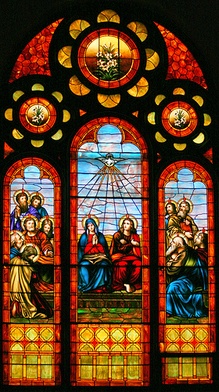 Witraże w strasburskiej katedrze