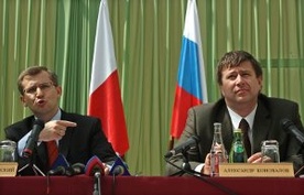 Krzysztof Kwiatkowski i Aleksander Konowałow