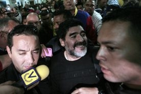 Maradona w Wenezueli