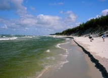 Zakaz kąpieli na plaży w Świnoujściu