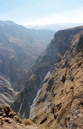 Kanion Colca w Peru