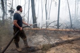 Pożary lasów w Rosji